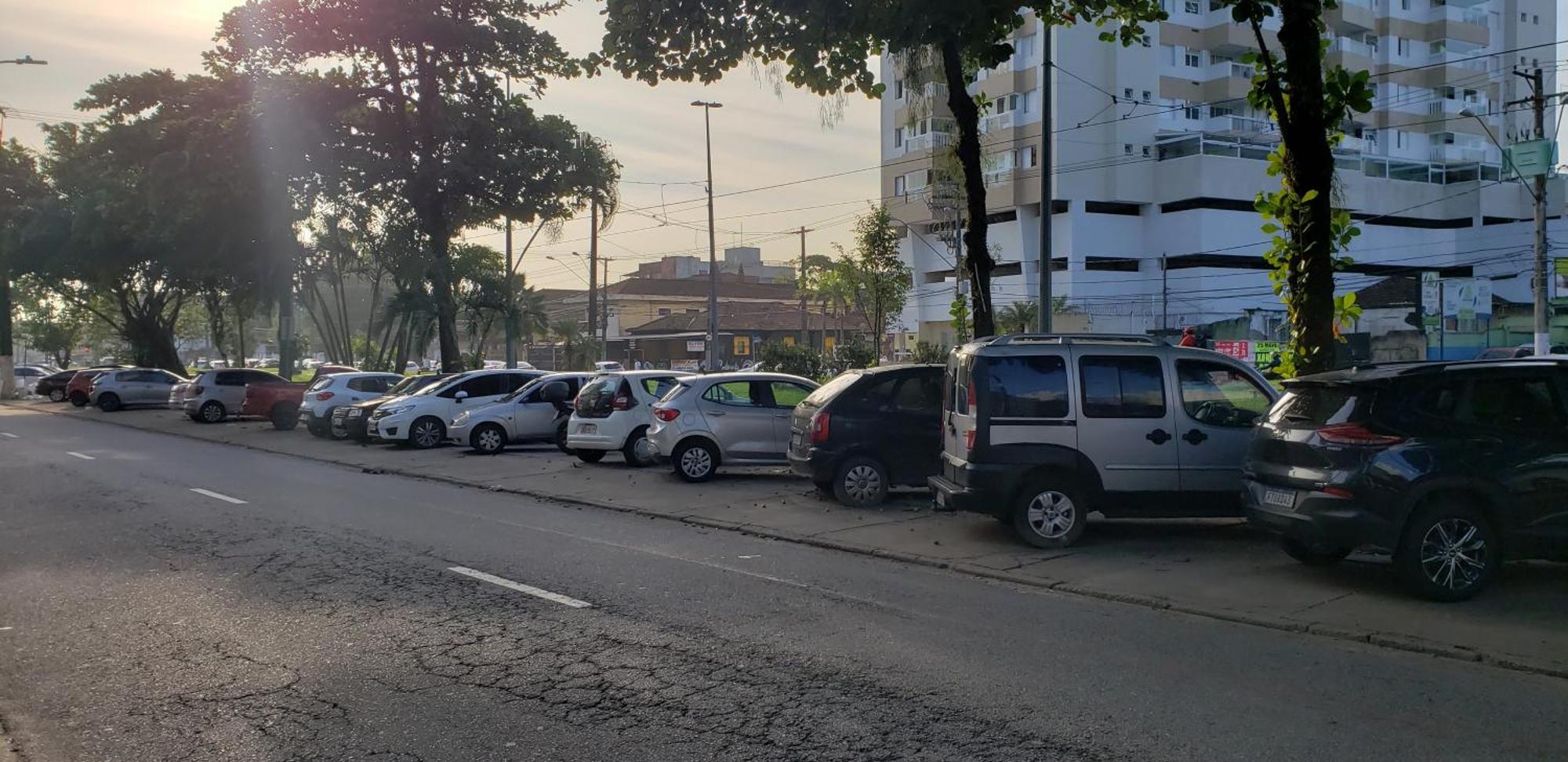 Apto Aconchegante Sao Vicente Perto Da Praia Bagian luar foto